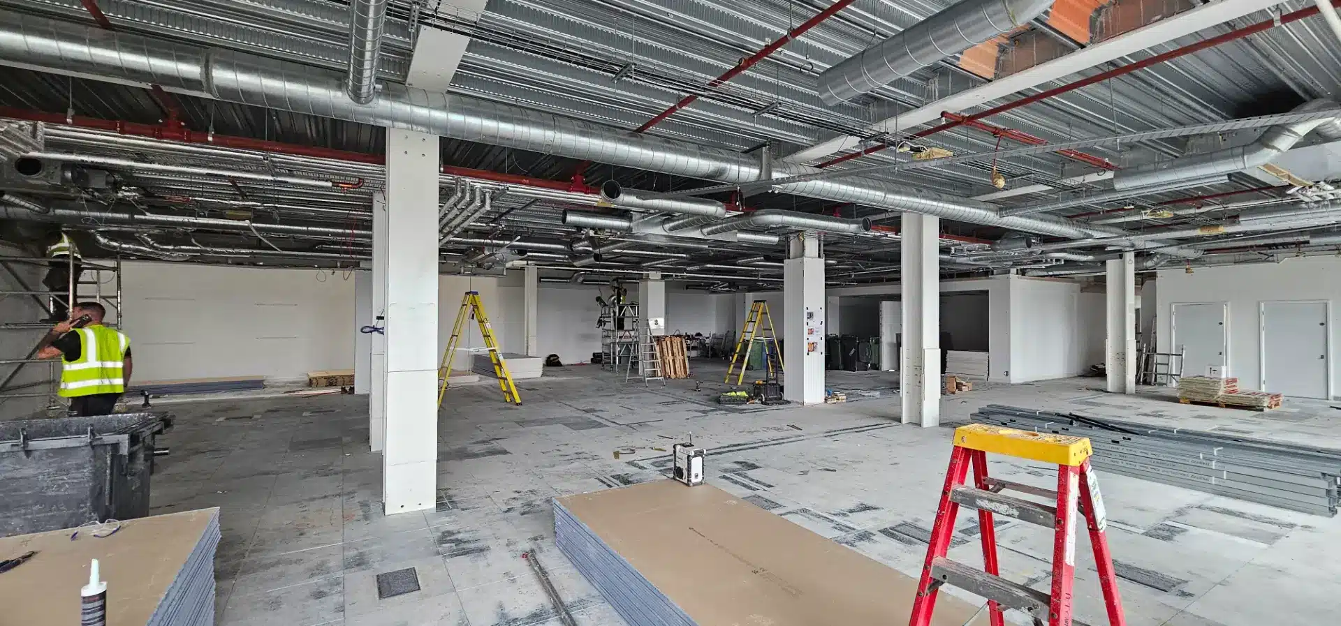 White Tower, Media City decorating by Fine Lines Decorating